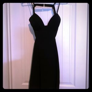 Strappy Black Dress